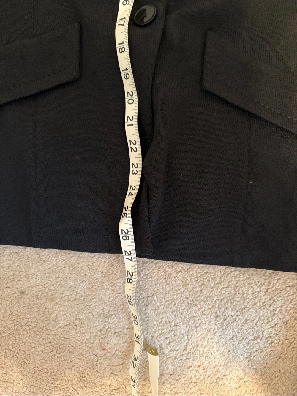 St John Caviar Black Blazer Size 12 - Picture 4 of 5
